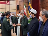 برگزاری آیین تودیع و معارفه فرمانده سپاه ناحیه مقاومت بسیج شهرستان دماوند