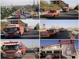 برگزاری مانور و رژه آتش نشانان به مناسبت روز آتش نشان در سطح باقرشهر