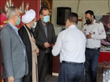 مراسم تجلیل از آتش نشانان قرچک برگزار شد