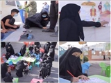 برپایی موکب عزا برای کودکان و ویزیت رایگان زائرین در اربعین حسینی در باقرشهر