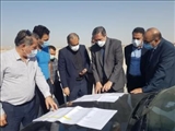 فرماندار پاکدشت از لکه صنعتی جمال آباد در بخش شریف آباد بازدید کرد