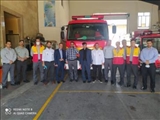 بازدیدمسئول بازرسی شهرداری صفادشت از ایستگاههای آتش نشانی شهر