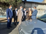 بازدید فرماندار بهارستان از اراضی که پرونده آن در بنیاد مسکن در حال رسیدگی می باشد