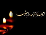 پیام تسلیت استاندار تهران در پی درگذشت معاون محیط‌طبیعی سازمان حفاظت محیط‌زیست
