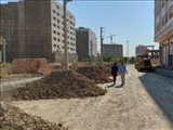 آسفالت معابر اراضی دادگستری کهریزک با اعتبار 60 میلیارد ریالی استارت خورد