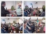 دیدار شهردار قرچک با فرمانده انتظامی به مناسبت هفته ناجا