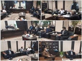 هم اندیشی اعضا ستاد استقبال از قهرمان ملی و مردمی باقرشهر