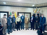  تقدیر از يگان انتظامي حفاظت فيزيكي شرکت برق منطقه‌اي تهران