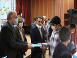 گزارش تصویری| آیین تجلیل از دانش آموزان برگزیده علمی–پژوهشی قرچک با حضور فرماندار