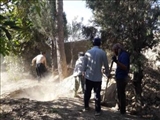 انسداد 2 حلقه چاه غير مجاز  توسط امور منابع آب شهریار
