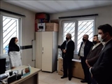 تقدیر رییس و نایب رییس شورای اسلامی و دهیار روستای مرتضی گرد از مدیر و کادر درمانی روستای مرتضی گرد  