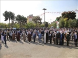 برگزاری تجمع باشکوه یوم اله 13 آبان در اسلامشهر