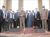 ادای احترام استاندار تهران به مقام شامخ شهدا جوادآباد ورامین/ منصوری: تکمیل یادمان شهدای گمنام جوادآباد ضروری است