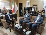 دیدار فرماندار شهرستان رباط کریم با رییس بیمه سلامت شهرستان