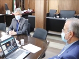 حضور ویدئوکنفرانسی فرماندار قرچک در جلسه شورای حمل‌ونقل و ترافیک استان تهران