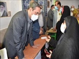 استقرار میز خدمت مسئولان شهرستان پاکدشت در مسجد شهرک خسرو