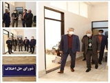 بازدید سعید استاد فرج از روند تکمیل و تجهیز ساختمان شورای حل اختلاف بخش کهریزک در باقرشهر