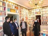 بازدید فرماندار شیمرانات از کافه کتاب دزاشیب