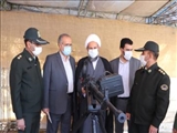 بازدید فرماندار و امام جمعه قرچک از نمایشگاه فرهنگی نظامی هفته بسیج
