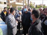 گزارش تصویری/بازدید میدانی فرماندار، امام جمعه، شهردار و اعضای شورای تامین قرچک از شهرک‌گلشهر و باغشهر