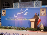 آیین تکریم و معارفه فرماندار جدید شهرستان قدس با حضور استاندار تهران برگزار شد.