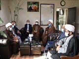 دیدار صمیمانه امام جمعه شهرستان و هیات همراه با سرپرست فرمانداری قدس