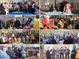استقبال شهروندان صفادشتی از برگزاری جشنواره پاییزه در این شهر 