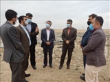 بازدید مسئولان از مرکز دفن نخاله‌های ساختمانی در پیشوا