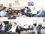 دیدار صمیمی سرپرست شهرداری با رئیس کلانتری ۱۷۵ باقرشهر