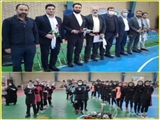 برگزاری مسابقات والیبال بانوان نوجوان شهرستان شهریار در باغستان 