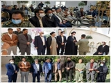 برگزاری مراسم تجلیل از فعالان مرکز تجمیعی واکسیناسیون کرونا در شهر احمدآبادمستوفی