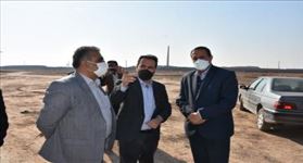 بازدید فرماندار پاکدشت از روند احداث پروژه تولید قارچ در فرون آباد 