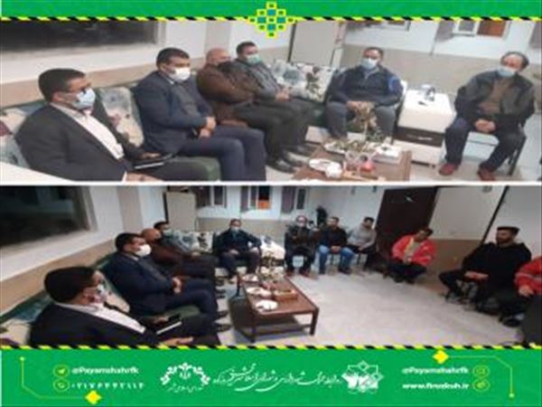 بازدید سرزده فرماندار و شهردار از ایستگاه آتش نشانی فیروزکوه