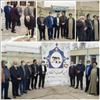 برگزاری آیین کلنگ زنی و خشت گذاری مدرسه خیرساز شش کلاسه مرحوم نعمت الله زمانیان در شهر احمدآبادمستوفی