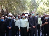 مراسم پیاده‌روی جاماندگان اربعین با حضور مسئولان در شهرستان دماوند