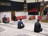 برگزاری مراسم عزاداری اربعین حسینی در محضر حضرت آیت‌الله جوادی‌آملی