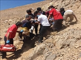 سقوط چتر باز از ارتفاعات سایت پروازی امامزاده هاشم دماوند