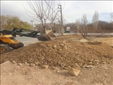 آغاز پروژه پیاده‌روسازی خیابان شهید مطهری شهر کیلان
