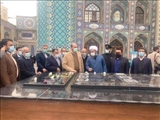 دای احترام استاندار تهران به مقام شهید فخری زاده
