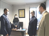 بازدید سرزده سرپرست فرمانداری شهرستان قدس از ادارات