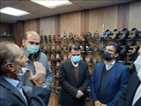 بازدید استاندار تهران از واحد تولیدی کفش در چهاردانگه اسلامشهر