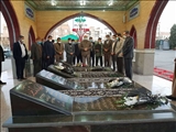 ادای احترام استاندار تهران به مقام شامخ شهدای شهرستان پاکدشت