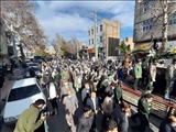 تشییع پیکر پاک شهید 