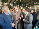 بازدید استاندار تهران از واحدهای تولیدی شهرک صنعتی عباس‌آباد