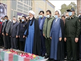 برگزاری مراسم باشکوه تشییع پیکر مطهر شهید والامقام شهید محمد رستم
