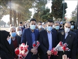 با حضور معاون رئیس جمهور و رئیس بنیاد شهید و امور ایثارگران برگزار شد: 
غبار روبی مزار شهدای مسیحی 8 سال دفاع مقدس در آرامستان ارامنه بمناسبت فرارسیدن سال نو میلادی