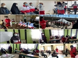برگزاری مانور سراسری ویژه خانه‌های هلال در شهرستان دماوند
