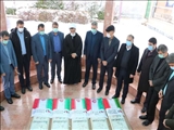 در نخستین روز کاری سرپرست فرمانداری دماوند انجام شد:غبارروبی گلزار شهدای گمنام مسجد جامع دماوند