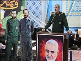 مراسم بزرگداشت دومین سالگرد شهادت سردار حاج قاسم سلیمانی در شهرستان قدس برگزار شد.

