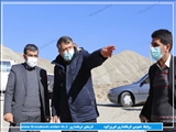 بازدید از پروژه انتقال خط فیبر نوری به دهستان پشتکوه تا گرنه بشم
